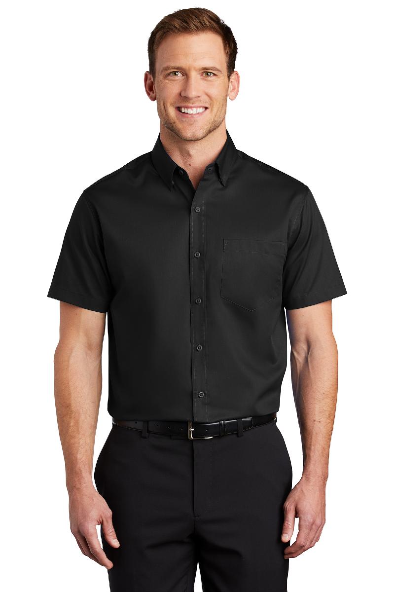 Port Authority &#174;  Short Sleeve SuperPro &#153;  Twill Shirt. S664