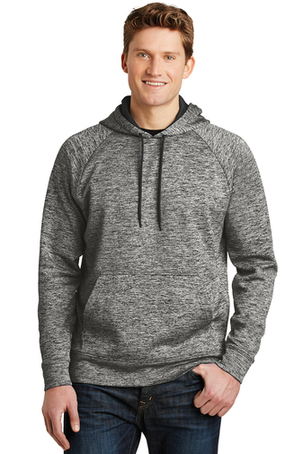 Sport-Tek PosiCharge Electric Heather Fleece Hooded Pullover. ST225