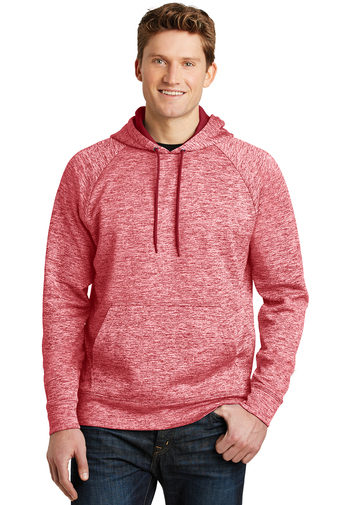 Sport-Tek &#174;  PosiCharge &#174;  Electric Heather Fleece Hooded Pullover. ST225