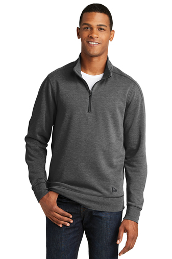 New Era  &#174;  Tri-Blend Fleece 1/4-Zip Pullover. NEA512