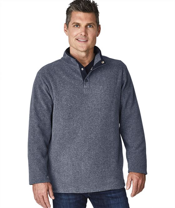 MEN'S BAYVIEW FLEECE PULLOVER. 9825.