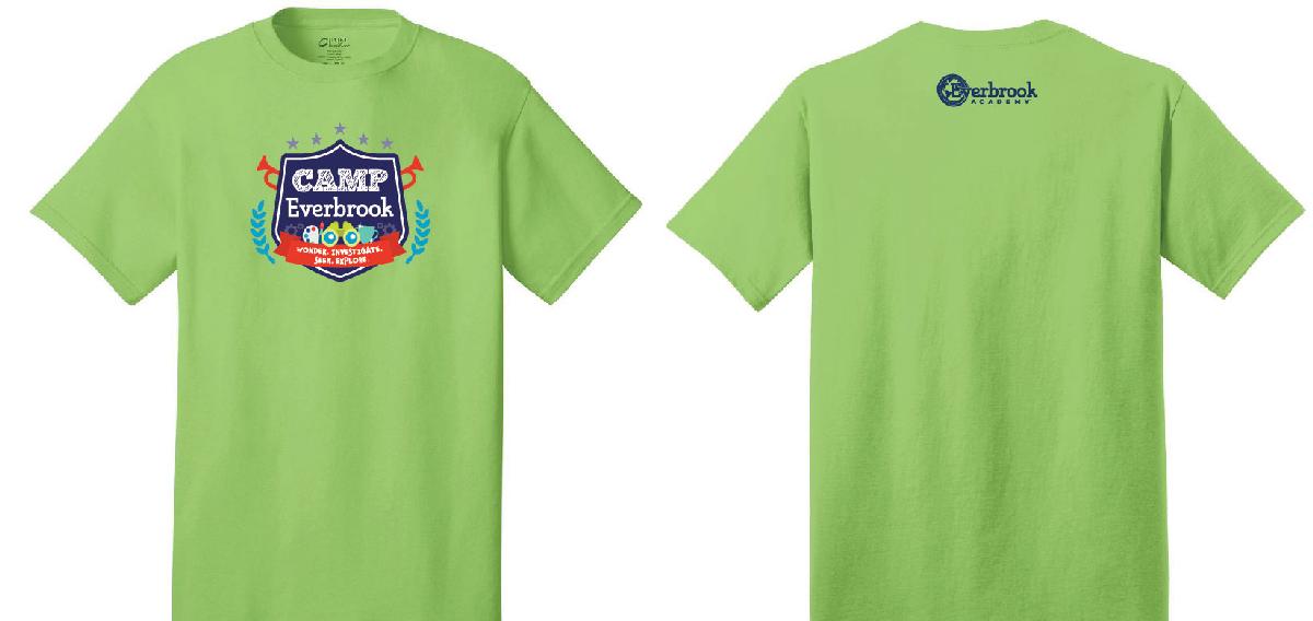 YOUTH-2020 SUMMER CAMP TSHIRT (Everbrook)