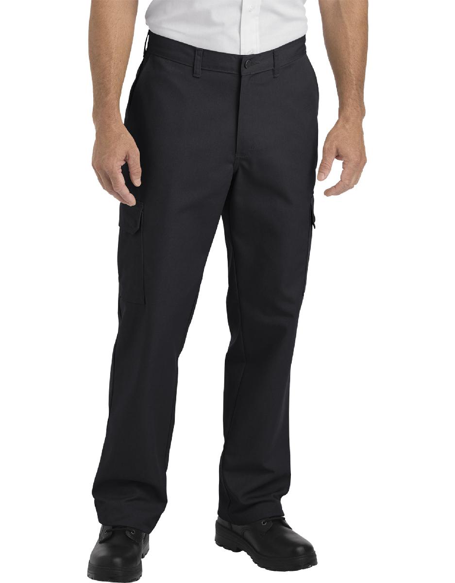 DICKIES FLAT FRONT CARGO PANT. 37" Inseam - Unhemmed. LP600.