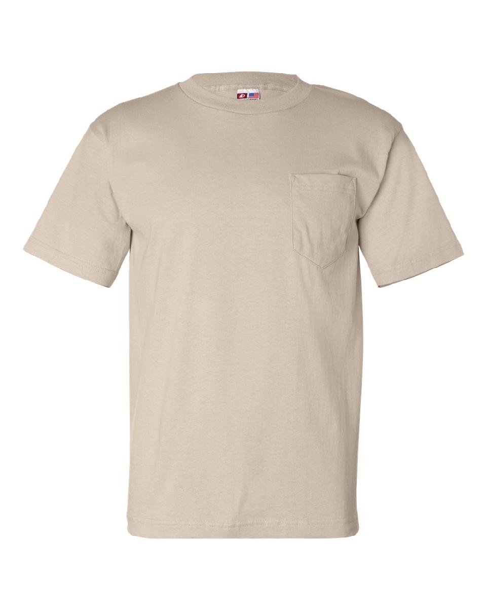 Bayside - USA-Made Short Sleeve T-Shirt with a Pocket - 04279.