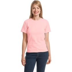 Hanes - Ladies ComfortSoft Crewneck T-Shirt.  5680