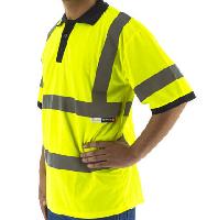 HIGH VISIBILITY SHORT SLEEVE POLO SHIRT - 3. 75-5311.