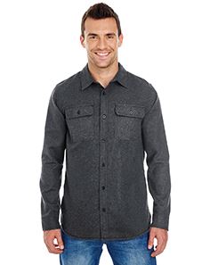 Burnside Men's Solid Flannel Shirt