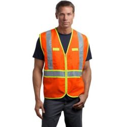 CornerStone - ANSI 107 Class 2 Dual-Color Safety Vest. CSV407