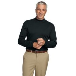 Port Authority - Interlock Knit Mock Turtleneck.  K321