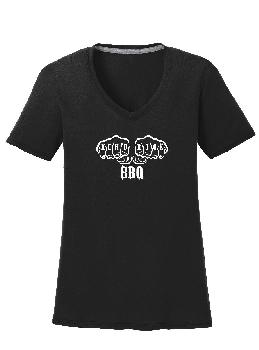 Ladies Performance Blend V-Neck Tee