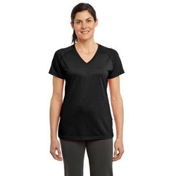 Sport-Tek - Ladies Ultimate Performance V-Neck. LST700